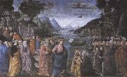 Domenico Ghirlandaio,The Calling of the first Apostles,Peter and Andrew Sandro Botticelli